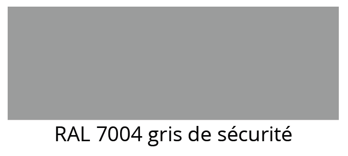 ral 7004 gris de securite
