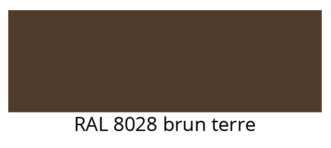 ral 8028 brun terre
